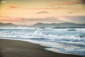Mediterranean-sunset-waves-at-the-bay-of-Alcudia-on-Mallorca-Baleares-Islands-Spain-1024x682