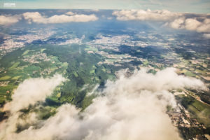 Bielefeld-von-oben-aus-dem Flugzeug